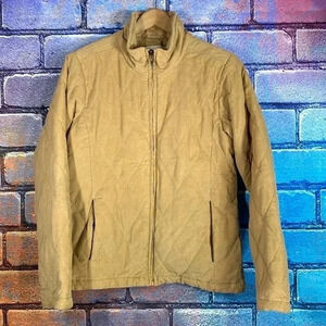 Cherokee Quilted Jacket Tan Medium